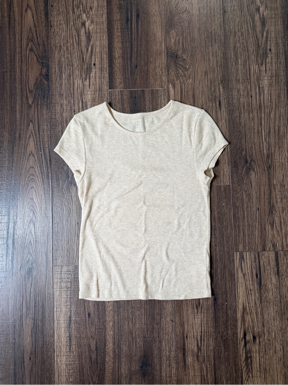 American Eagle Ribbed Jersey Tee Size Medium
